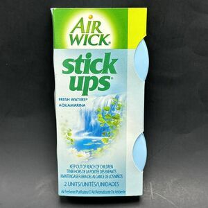 2 Pack Air Wick Stick Ups Fresh Waters Aquamarina Scent Air Fresheners